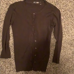 Brown Cardigan.